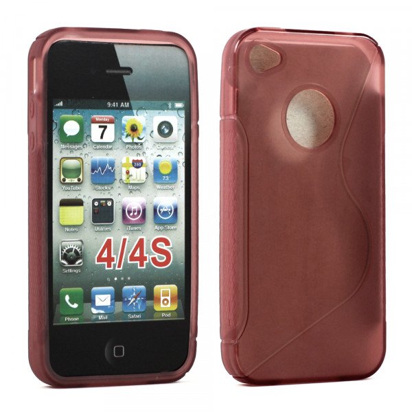 Wholesale iPhone 4S S Gel case (Brown)